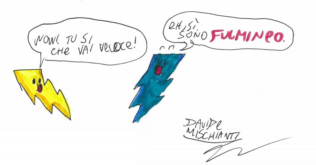 Fulmini a confronto: sono fulmineo
