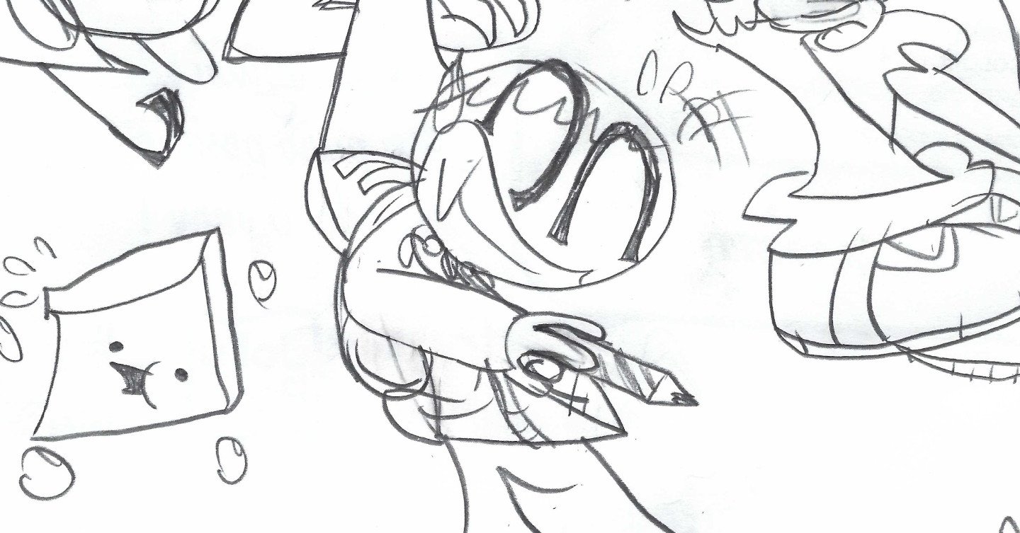 Io che disegno Minecraft Sonic Kirby StickMan