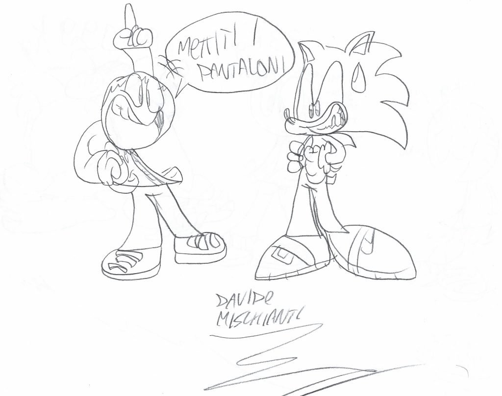 Mettiti i pantaloni Sonic