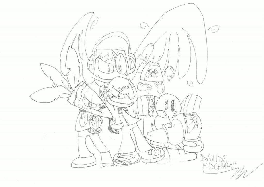 La banda è pronta io con i miei personaggi